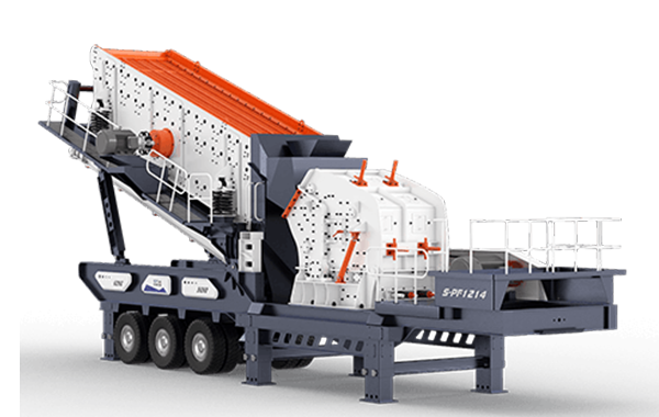 Tire Type Mobile Impact Crushing Plant