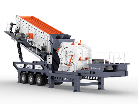 Tire Type Mobile Impact Crushing Plant