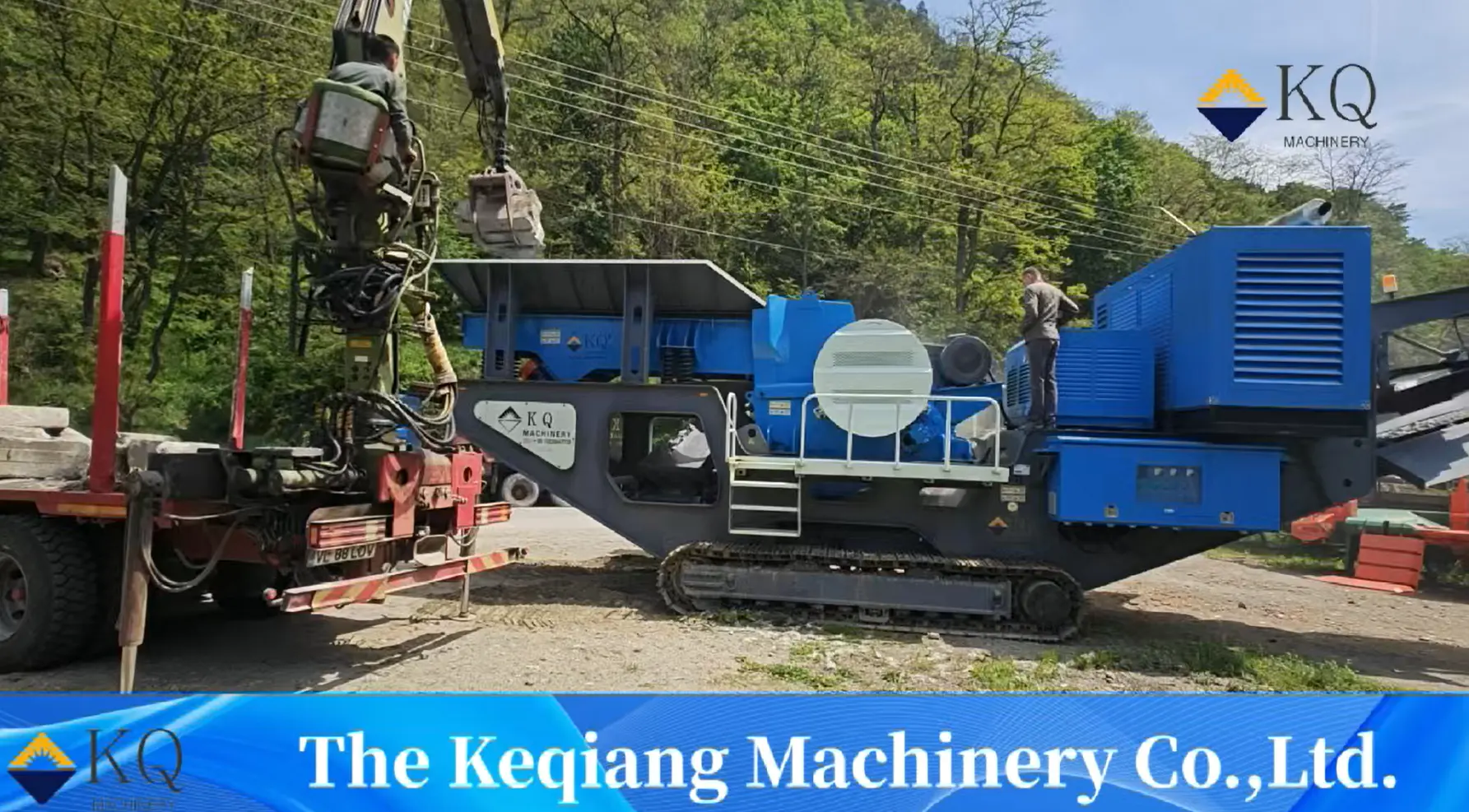 120 T/H Crawler Mobile Jaw Crushing Plant in Turkey